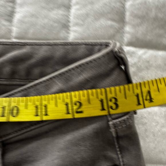 LAGENCE Jeans Womens Gray Chantal Low Rise Skinny Stretch Ankle 26 - Picture 7 of 12